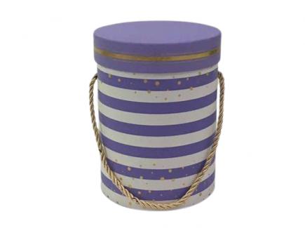 Gėlių dėžutė dryžuota violetinė