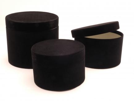 Gėlių dėžutė 3d. veliūrinė mix