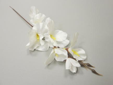 Dirbtinė gėlė kardelis white