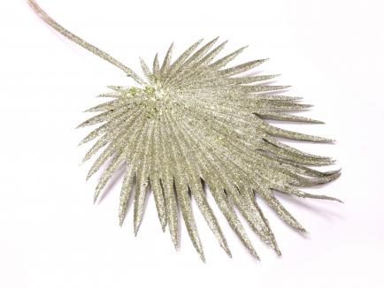 Palmės lapas blizgus (glitter)
