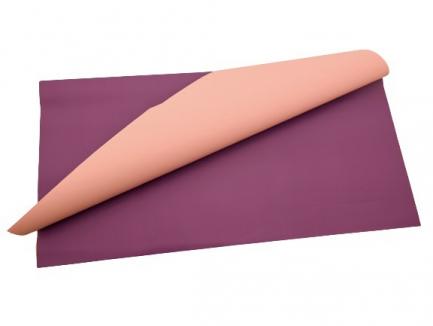Dvipusis popierius gėlėms pakuoti t.violetinis