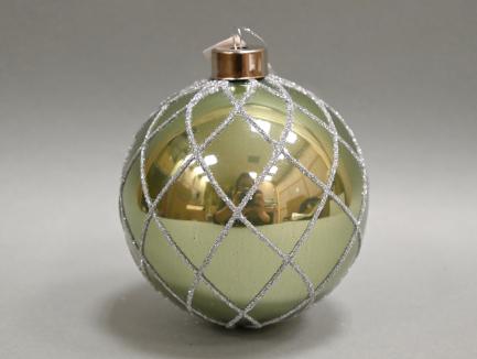 Stiklinis kalėdinis žaisliukas