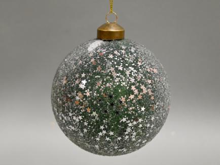 Stiklinis kalėdinis žaisliukas