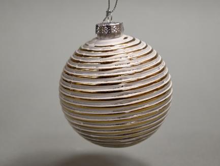 Stiklinis kalėdinis žaisliukas