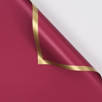 Matinis celofanas su auksiniu krašteliu