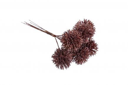 Glitter Echinops Picks 2.5 cm