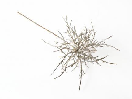 Blizgi šakelė auksinė (glitter)