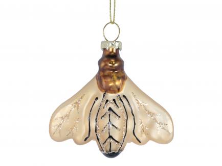 Bee Glass Ornament