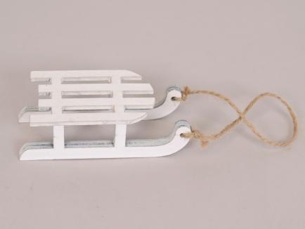 Pakabinamos medinės rogės