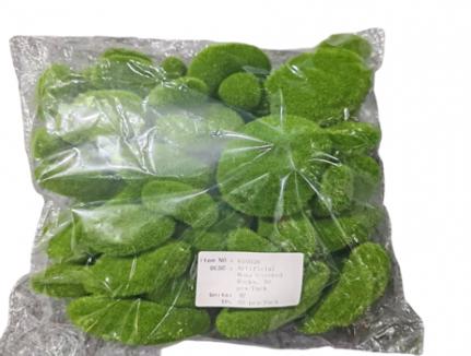 Dirbtinės samanos akmenėliai