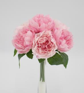 Dirbtinė bijūnų puokštė 