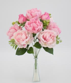 Dirbtinė bijūnų puokštė 