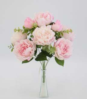 Dirbtinė bijūnų puokštė 